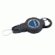 T-Reign Medium Retractable Gear Tether Outdoor Series, 6oz w- 36in KEVLAR Cord, Carabiner, Black, Medium 0TRG-421