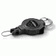 T-Reign Retractable Gear Tether Outdoor Series, Xtra Duty 14oz w/ 36in Kevlar Cord, Carabiner, Black, Large 0TRG-441