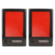 TAC Crew Keiron Reactive Laser Target, Multi 2 Pack, Black, TC-KX2