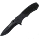 Tac Force 4.5in. Black Blade Folder Knives, PS Blade, Black Handle TF800BK