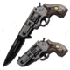 TAC Force 4.5in Revolver Handle Assist Knife, Grey TF 760GGY