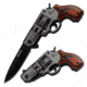 TAC Force 4.5in Revolver Handle Assist Knife, Grey TF 760GPW