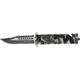Tac Force 5in. Blk Rescue Folder Knife TF710DW