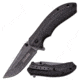 TAC Force Folding Blade, 3.25in, Stainless Steel Blade, Black And Light Gray Two Tone G10 Handle TF-838D