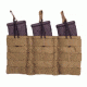 Tac Shield Triple Speed Load Rifle Molle Pouch, Coyote T3508CY