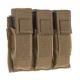 Tac Shield Triple Universal Pistol Molle Pouch, Coyote T3603CY