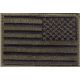 Tactical Assault Gear USA Flag Patch, Right, Olive Drab 811706