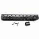 Tactical Edge WARFIGHTER 14 inch Rail System Quadrail .308 WRS14-308, Black 856358007334