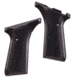 buck mark aluminum handgun grip, gloss black