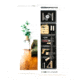 Tactical Walls 1450 Sliding Mirror Bundle, Inserts And Safe Mirror Cover, 2 Large and 1 Small Attachment Magnets, White, BM50SLWTSAFEM2N52