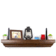 Tactical Walls 825 Top Locking Shelf w/ Standard Trim, Standard Foam, Dutch Walnut, 0825TLDWPLN52