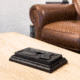 Tactical Walls Issue Box for Tissues, Black Wood Grain, IBXBKG, EDEMO1