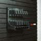 Tactical Walls ModWall AR10/AK Mag Racks, Black, MWMAGRACKAK