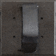Tactical Walls ModWall Strap Blocks, 4x4 Offset Mount, Black, MW4X4STRAP