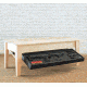 Tactical Walls Tactical Coffee Table, Clear Coat TBLCOFRFCC