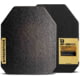Tacticon Armament AR500 Level 3 Body Armor Plates, 8x10 in, Hybrid Cut, Left Hand, Black, STL500-8x10-HYBRID-L