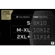 Tacticon Armament AR500 Level 3 Body Armor Plates, 8x10 in, SAPI Cut, Black, STL500-8x10-SAPI
