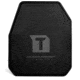 Tacticon Armament Body Armor Trauma Pads, 8x10 in, Hybrid Cut, Black, TP-8x10-HYBRID