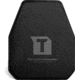 Tacticon Armament Body Armor Trauma Pads, 8x10 in, Swimmer Cut, Black, TP-8x10-SWIMMER