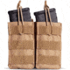 Tacticon Armament Double Rifle Mag Pouch, Tan, 736283220872/R2-BP-TN