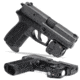 Tacticon Armament Firefly V2 Pistol Laser/Flashlight Combo, Red Laser, Black, FRL20