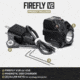 Tacticon Armament Firefly V2 Pistol Laser/Flashlight Combo, Red Laser, Black, FRL20