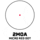 Tacticon Armament Predator V3 Tactical Optic Micro Red Dot Sight, Black, PRDV300