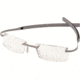 Tag Heuer 0341 Bifocal Prescription Eyeglasses, Sand Frame - Black/Light Grey Temples Frame, Clear Lens-0341-001BI