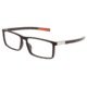 Tag Heuer Matte Brown Frame - Matte Brown/Orange Temples, 0516-012