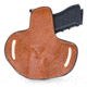 Tagua Gunleather Colorado Elite OWB Leather Holster, Most 1911s / Shield 380 EZ Compact 3in Hammer Down, Right Hand, Brown, TX-ELITE-BH3-207