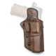 Texas 1836 Leather OWB Holster, Most 1911's Full Size, Ambidextrous, Dark Brown, TX-LOCK-R-OWB-202