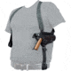 Tagua Gunleather Leather Shoulder Holster, Right Hand, 1911 5in, Black, SH4-200
