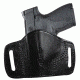 Tagua Gunleather Open Top Leather Belt Holster S&amp;W Shield 9mm/.40 Caliber Right Hand Black