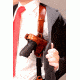 Tagua Gunleather Leather Shoulder Holster, Left Hand, 1911 5in, Brown, SH4-202
