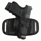 Tagua Gunleather Ruger LCR Black/Ambidextrous Holster BH2-020