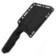 Takumitak Antidote Fixed Blade Knife, 4.25 in Blade , 3cr13, Black, TKF308
