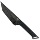 Takumitak Charge Fixed Blade Knife, 5.25in, D2, Tanto, G10 Handle, Black Stonewash, TKF215SW