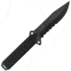Takumitak Escort Fixed Blade Knife, 5.5in, D2, Drop Point, G10 Handle, Black Stonewash, TKF213SW