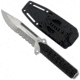Takumitak Escort Fixed Blade Knife, 5.5in, D2, Drop Point, G10 Handle, Silver, TKF213SL