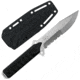 Takumitak Escort Fixed Blade Knife, 5.5in, D2, Drop Point, G10 Handle, Silver, TKF213SL