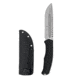 Takumitak Exit Point Fixed Blade Knife, 5.5in, D2, Drop Point, G10 Handle, Silver, TKF211SL