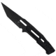 Takumitak Heat Fixed Blade Knife, 4.5 in Blade, 3cr13, Black, TKF301