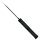 Takumitak Heat Fixed Blade Knife, 4.5 in Blade, 3cr13, Black, TKF301
