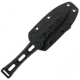 Takumitak Hidden Anger Fixed Blade Knife, 3.5in, D2, Spear Point, G10 Handle, Black, TKF205BK