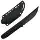 Takumitak Ninja Fixed Blade Knife, 4.25 in Blade , 3cr13, Black, TKF313