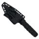 Takumitak Sector 3 Fixed Blade Knife, 4.5 in Blade , 3cr13, Black, TKF309