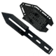 Takumitak Silence Fixed Blade Knife, 4.25 in Blade , 3cr13, Black, TKF311