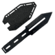 Takumitak Silence Fixed Blade Knife, 4.25 in Blade , 3cr13, Black, TKF311