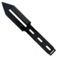 Takumitak Silence Fixed Blade Knife, 4.25 in Blade , 3cr13, Black, TKF311