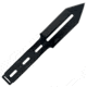Takumitak Silence Fixed Blade Knife, 4.25 in Blade , 3cr13, Black, TKF311